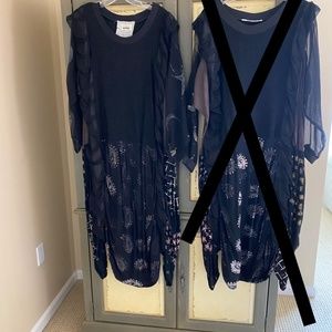 Vintage Staley Gretzinger “wearable art” dress